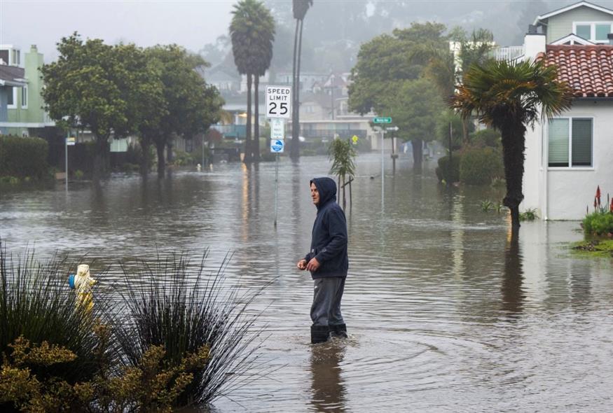 Πλημμύρες στην Καλιφόρνια (AP Photo/Nic Coury)