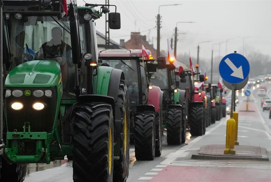 Αγρότες  (AP Photo/Czarek Sokolowski)