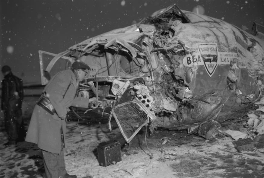 Η αεροπορική τραγωδία του Μονάχου που αποδεκάτισε τη Μάντσεστερ Γιουνάιτεντ (AP)