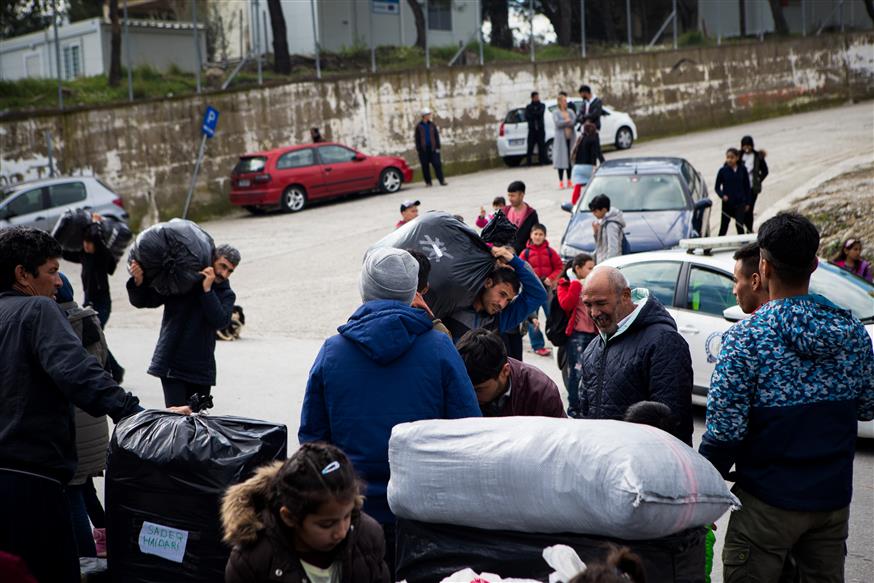 Πρόσφυγες στη Μόρια (copyright: Eurokinissi/Ηλίας Μάρκου)