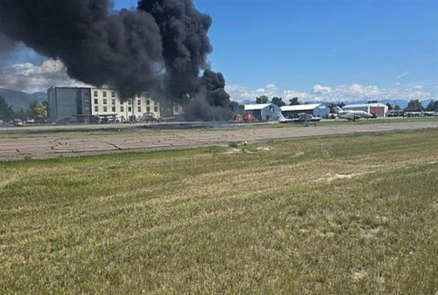 Συντριβή αεροπλάνου (Copyright:X)