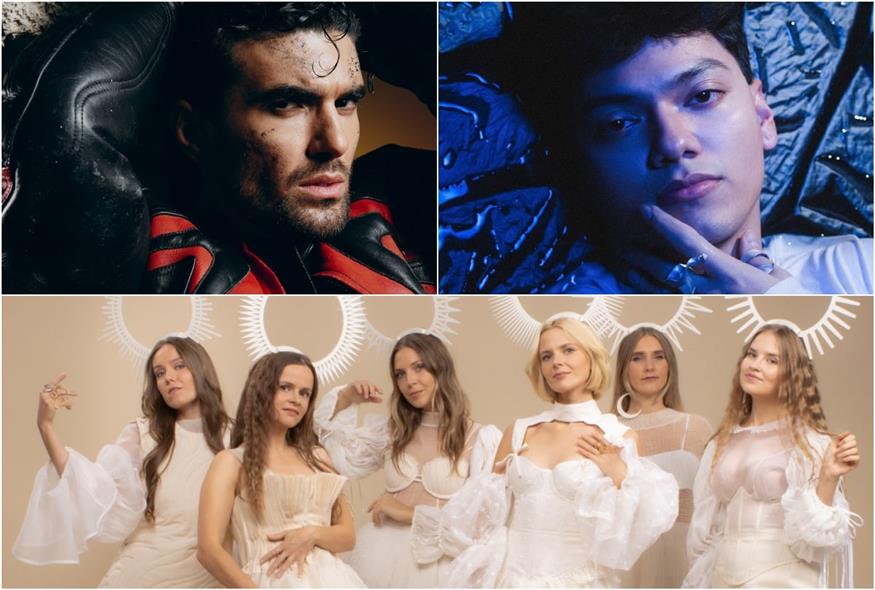 Οι συμμετοχές της Λετονίας, της Αρμενίας και της Αυστρίας (eurovision.tv)