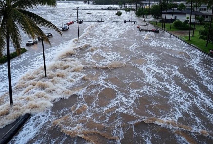 Ρωσία - Σεισμός - Τσουνάμι / twitter