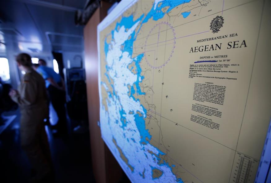 Χάρτης του Αιγαίου (AP)