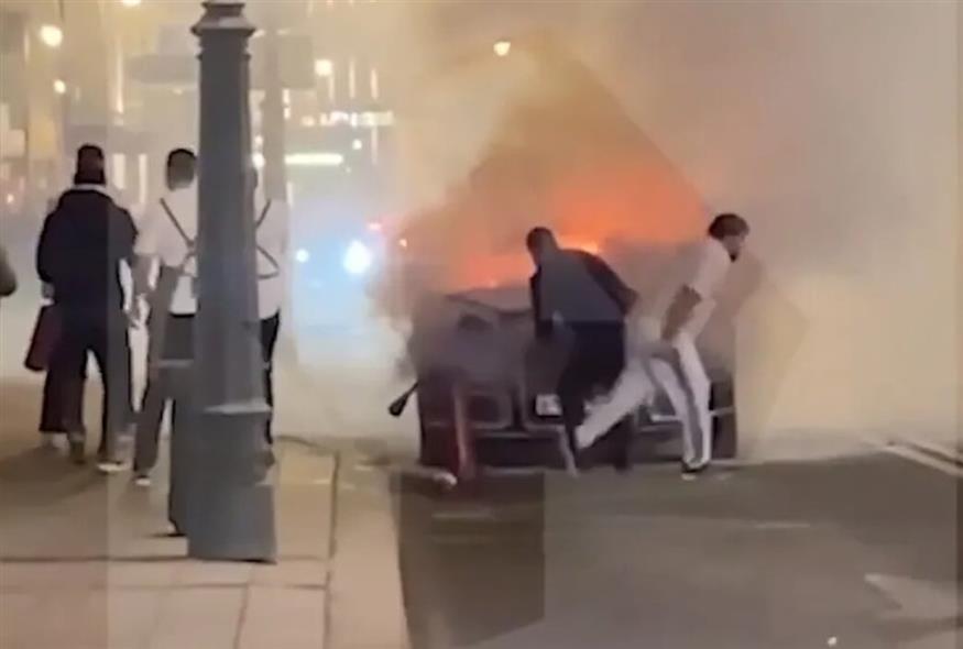 Έκρηξη λιμουζίνας