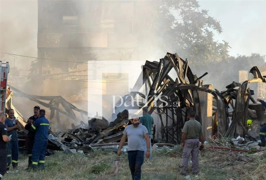 Η φωτιά στο Ηράκλειο (patris.gr)