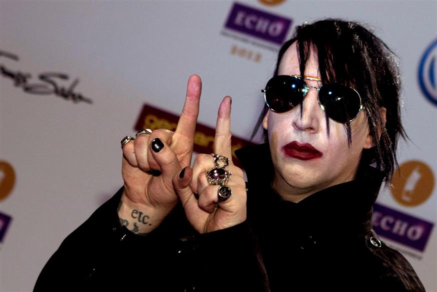 Marilyn Manson (AP photo)
