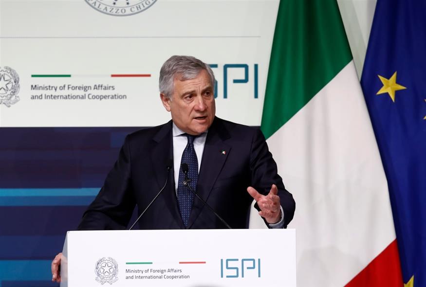 Ο υπουργός Εξωτερικών της Ιταλίας Αντόνιο Ταγιάνι (AP)