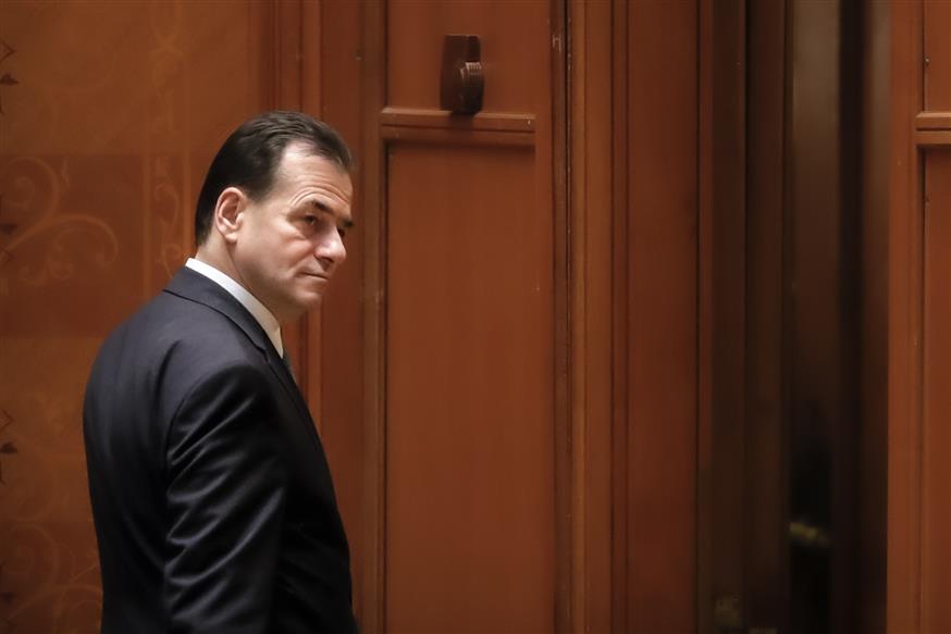 Ο απερχόμενος πρωθυπουργός της Ρουμανίας, Λουντοβίτς Ορμπάν (πηγή: AP Images)