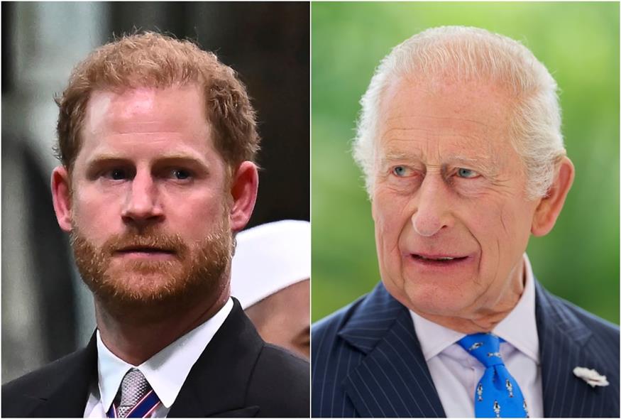 Πρίγκιπας Χάρι - Βασιλιάς Κάρολος (AP)