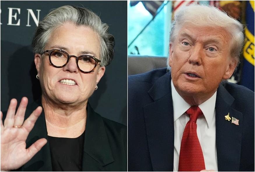 Ρόζι Ο Ντόνελ - Ντόναλντ Τραμπ (AP)