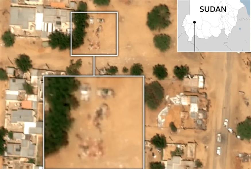 Τα σημεία που εντόπισαν οι αναλυτές (BBC) Τα σημεία που εντόπισαν οι αναλυτές (BBC)