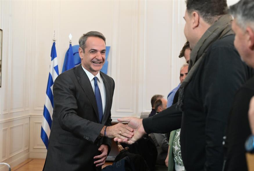 Αγρότες στο Μαξίμου (ΜΙΧΑΛΗΣ ΚΑΡΑΓΙΑΝΝΗΣ/EUROKINISSI) Αγρότες στο Μαξίμου (ΜΙΧΑΛΗΣ ΚΑΡΑΓΙΑΝΝΗΣ/EUROKINISSI)