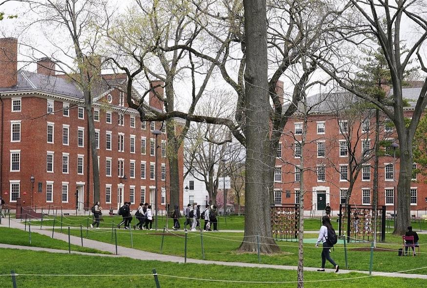 Πτέρυγα στο campus του Harvard (Associated Press)