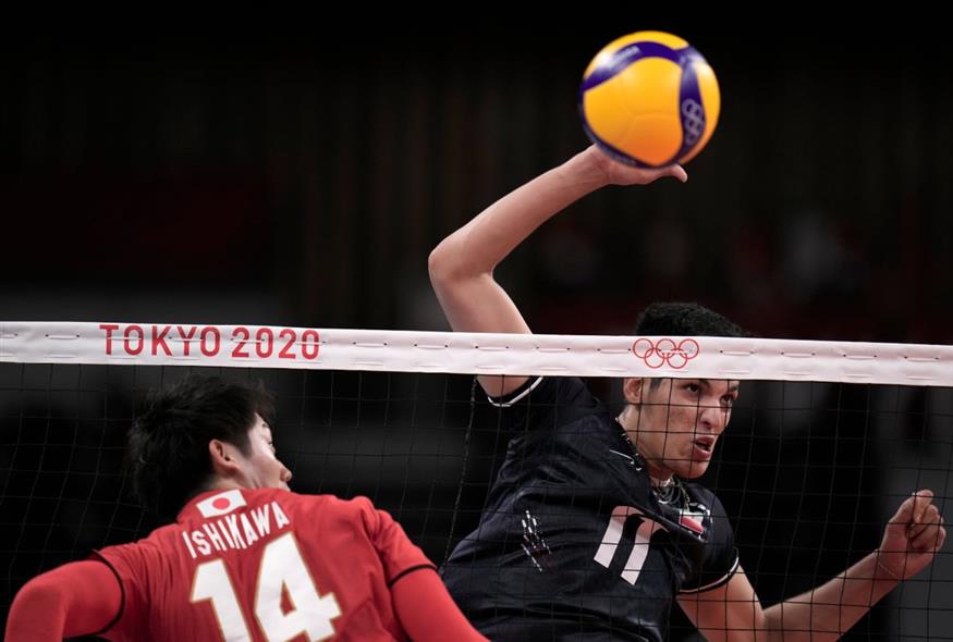 Ο Ιρανός διεθνής Σαμπέρ Καζέμι στους Ολυμπιακούς του Τόκιο (AP)