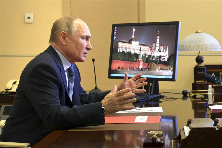 Ο Ρώσος πρόεδρος Βλαντίμιρ Πούτιν (AP photo)