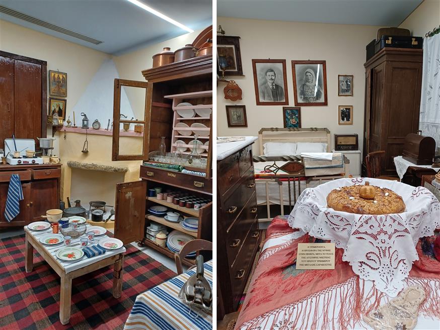 Στο Λαογραφικό Μουσείο της Μονής | © Χριστίνα Τσαμουρά