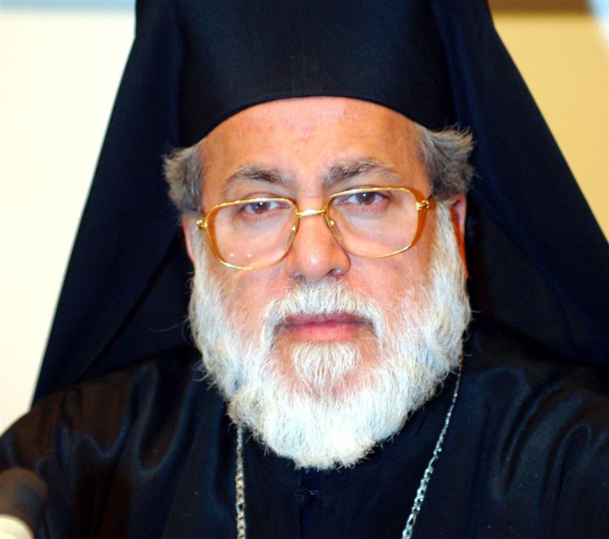 Ο Πατριάρχης Αλεξανδρείας Πέτρος. /copyright Eurokinissi