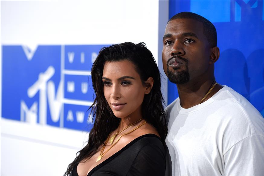 Kim Kardashian και Kanye West (Copyright: Evan Agostini/Invision/AP, File)