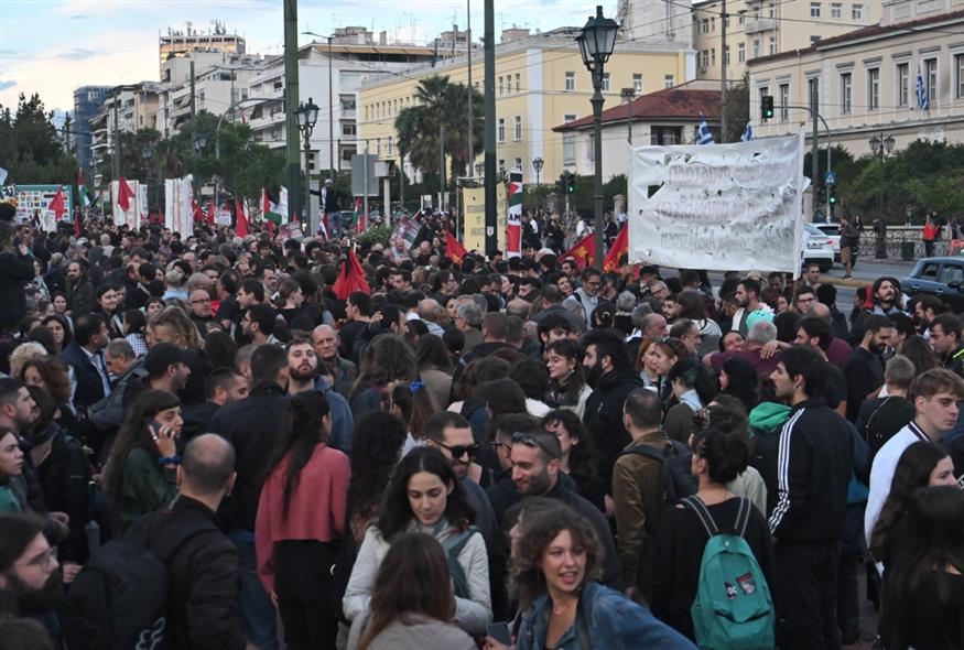 Πορεία διαμαρτυρίας (EUROKINISSI)