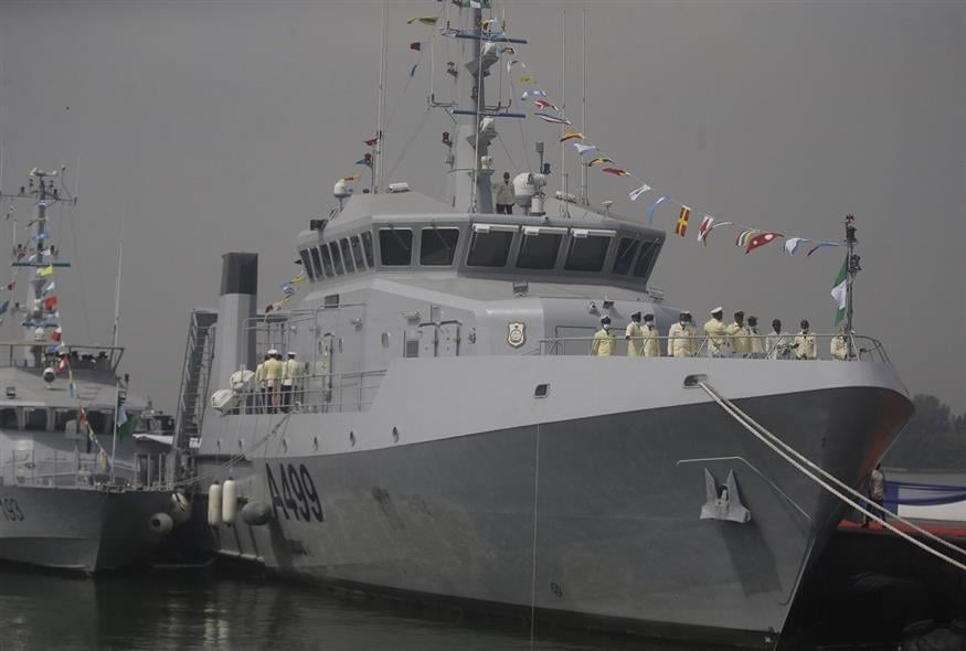 Σκάφος του λιμενικού σώματος της Νιγηρίας (φωτογραφία αρχείου / Associated Press)