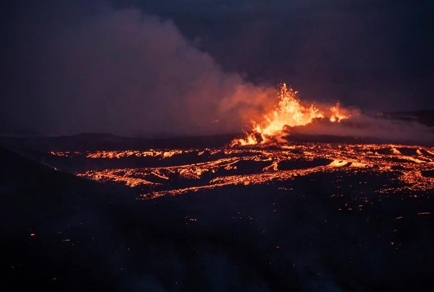 Σε κατάσταση έκτακτης ανάγκης για πιθανή έκρηξη ηφαιστείου η Ισλανδία (AP)