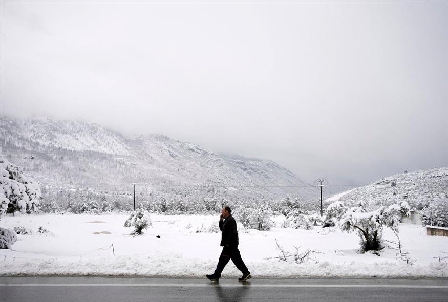 Χιόνια στην Ελλάδα (AP - φωτογραφία αρχείου)