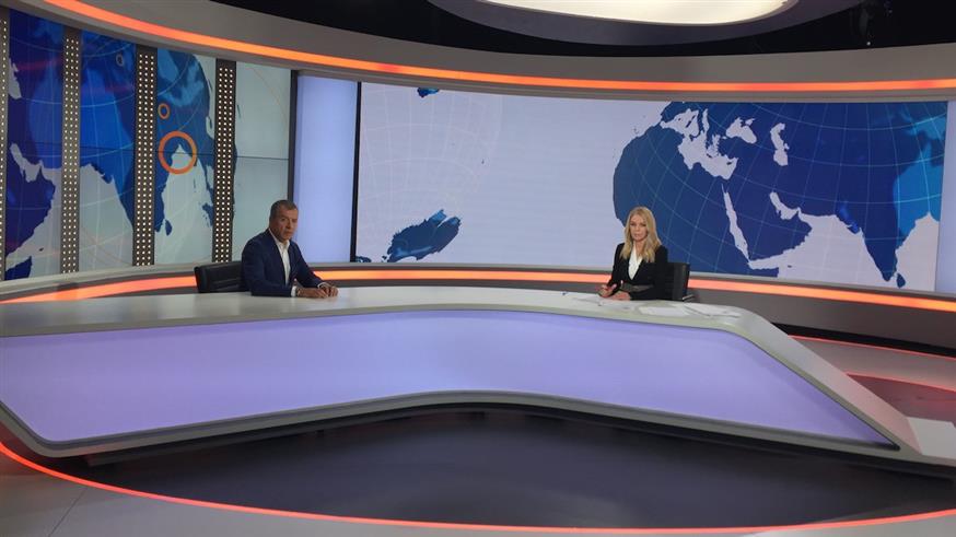 Ο Σταύρος Θεοδωράκης στο κεντρικό δελτίο ειδήσεων του Open TV