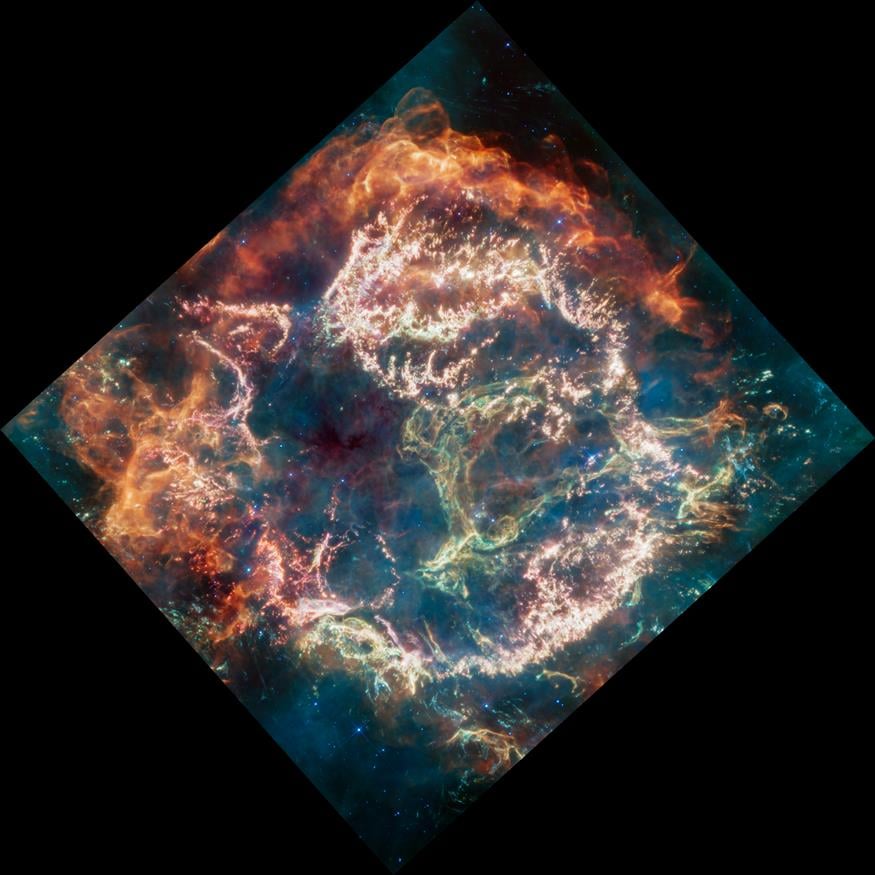 Το James Webb φωτογράφισε τα απομεινάρια έκρηξης σουπερνόβα στον Γαλαξία μας
