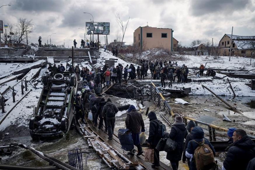 Μαίνεται  ο πόλεμος στην Ουκρανία / AP Photo/Felipe Dana, File