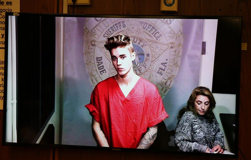 Justin Bieber (Copyright: AP Photo/The Miami Herald, Walter Michot, Pool)