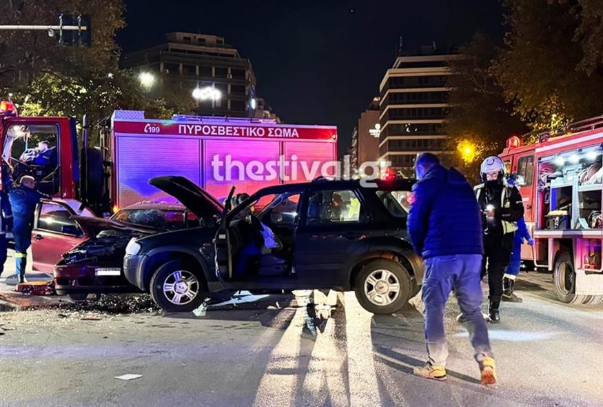 τροχαίο δυστύχημα στη Θεσσαλονίκη