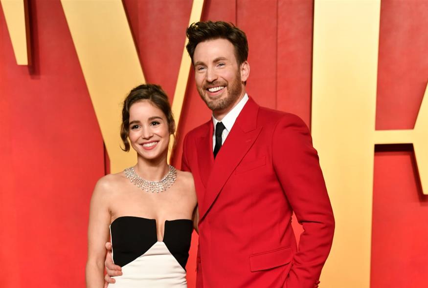 Άλμπα Μπαπτίστα και Κρις Έβανς (Copyright: Evan Agostini/Invision/AP)