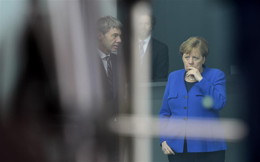 Η Γερμανίδα καγκελάριος, Άνγκελα Μέρκελ (copyright: Associated Press)