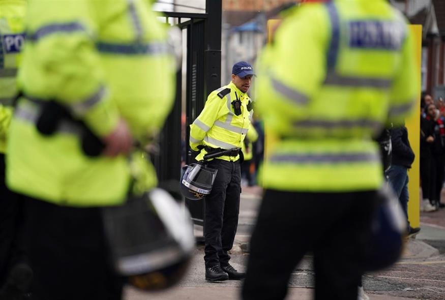 Αστυνομικοί στη Βρετανία - Φωτογραφία αρχείου (AP Photo/Dave Thompson)