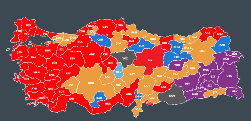 Αποτελέσματα Τουρκία
