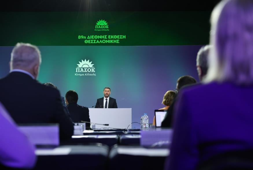 Συνέντευξη Ανδρουλάκη στη ΔΕΘ  (ΡΑΦΑΗΛ ΓΕΩΡΓΙΑΔΗΣ/EUROKINISSI)