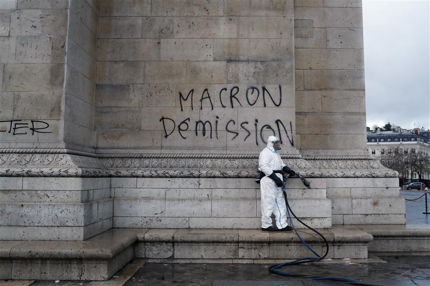 Arc de Triomphe/(AP Photo/Thibault Camus)