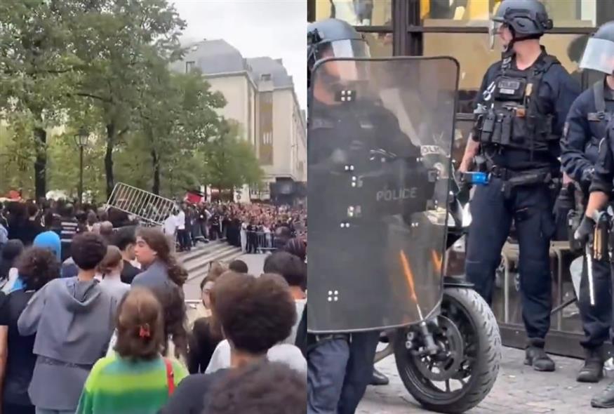 Χαμός στο Παρίσι για λίγο τηγανιτό κοτόπουλο (Screenshots/X)