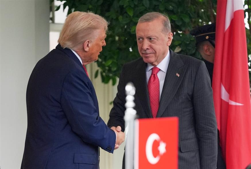 Ντόναλντ Τραμπ και Ταγίπ Ερντογάν (AP)