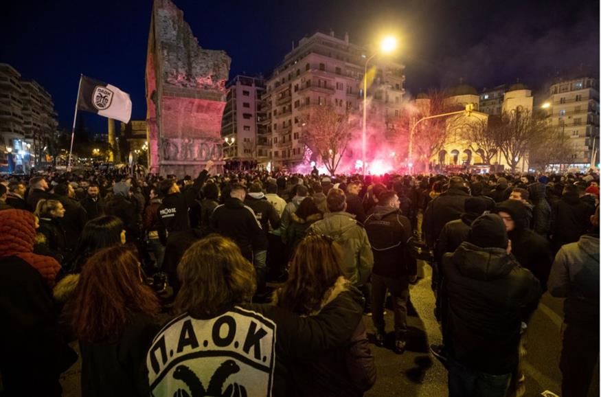 Συλλαλητήριο του ΠΑΟΚ/Eurokinissi