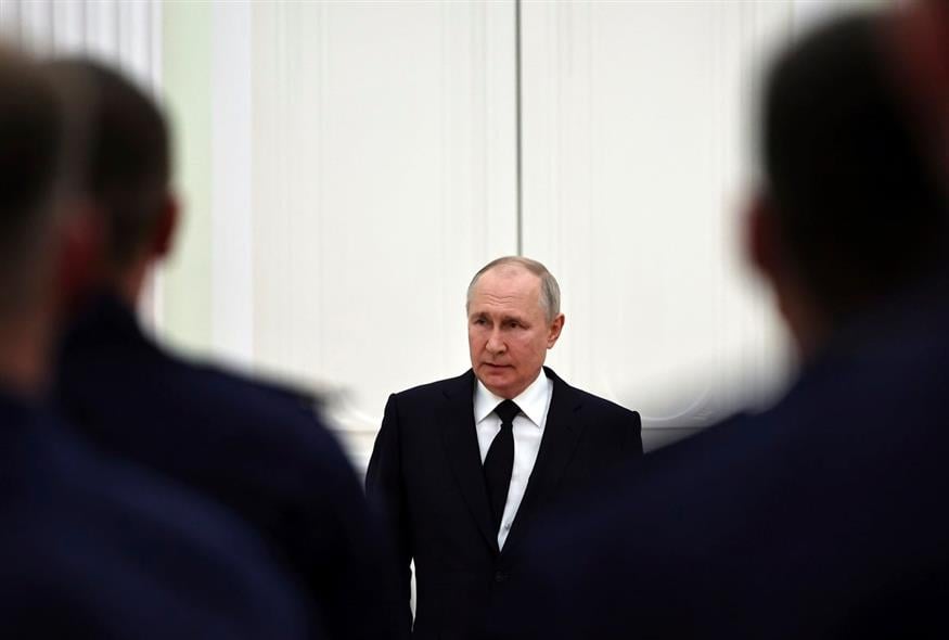 Βλαντίμιρ Πούτιν (Mikhail Tereshchenko, Sputnik, Kremlin Pool Photo via AP)