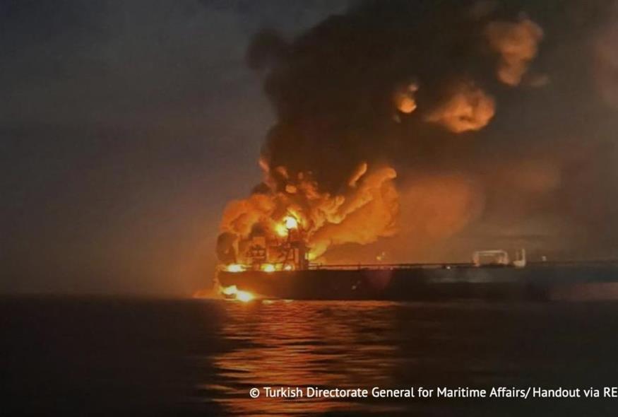 Ουκρανική επίθεση σε ρωσικά δεξαμενόπλοια (Χ)