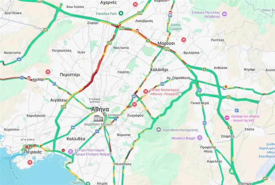 Κίνηση- χάρτης