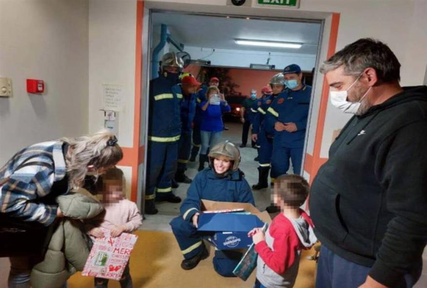 Οι Πυροσβέστες στα νοσοκομεία Κρήτης/neakriti