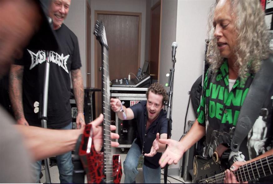Οι Metallica ένωσαν δυνάμεις με τον «μεταλά» του Stranger Things, Τζόζεφ Κουίν (Twitter/Netflix)