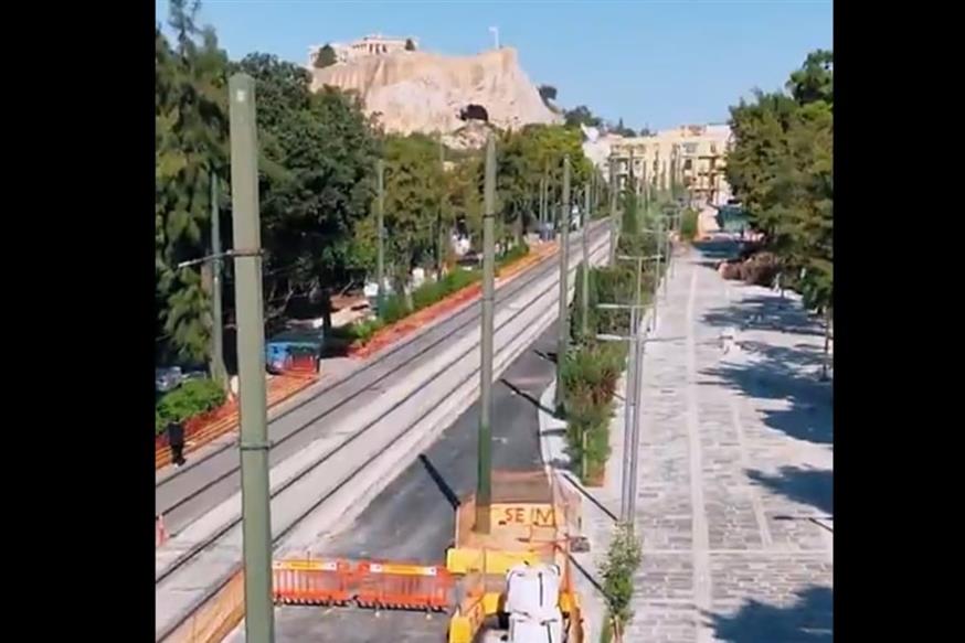 Η Βασιλίσσης Όλγας επιστρέφει στην κυκλοφορία (X)