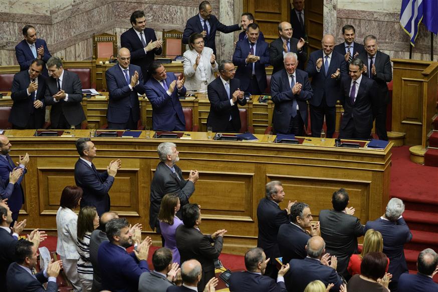 Κατατέθηκε το πρώτο νομοσχέδιο της νέας κυβέρνησης (Eurokinissi/Στέλιος Μισίνας)