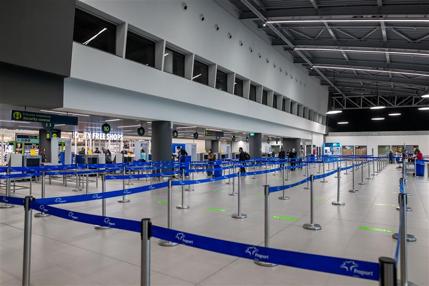 Ο νέος τερματικός σταθμός του Αεροδρομίου Μακεδονία (eurokinissi)