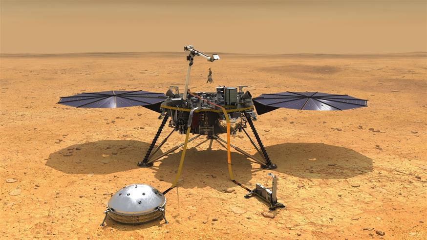 Το ρομπότ InSight στον Κόκκινο Πλανήτη (NASA)